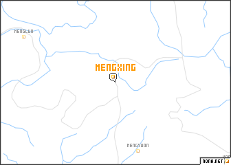 map of Mengxing