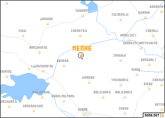 map of Menhe