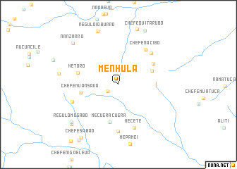 map of Menhula