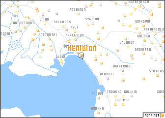 map of Menídion