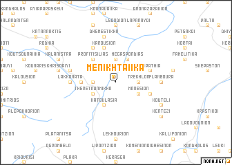 map of Menikhtaíika