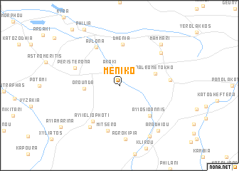 map of Meniko