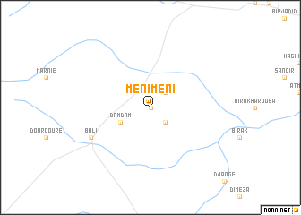 map of Méni-Méni