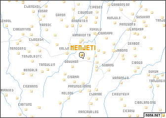 map of Menjeti