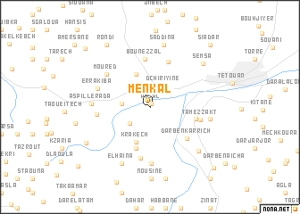 map of Menkal