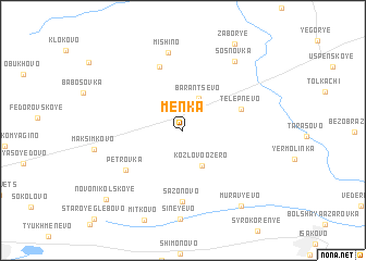 map of Menka