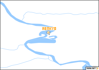 map of Menk\