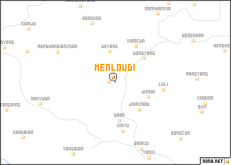 map of Menloudi