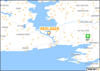 map of Menlough