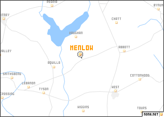 map of Menlow