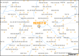 map of Menoita