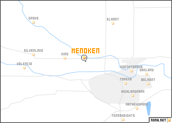 map of Menoken