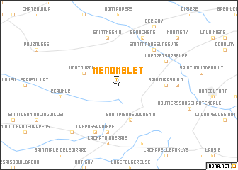 map of Menomblet