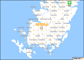 map of Menonji