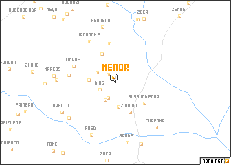 map of Menor