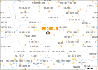 map of Menouala