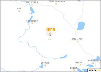 map of Meno