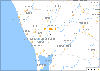 map of Menro