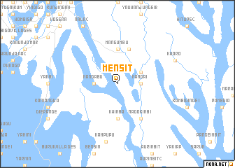 map of Mensit