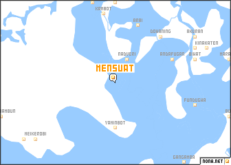 map of Mensuat