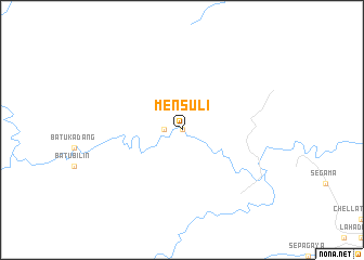 map of Mensuli