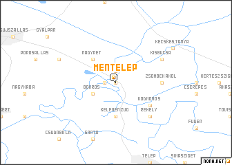 map of Méntelep