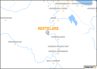 map of Mentelung