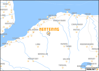 map of Mentering