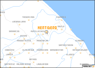 map of Mentidero