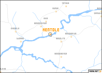 map of Mentole