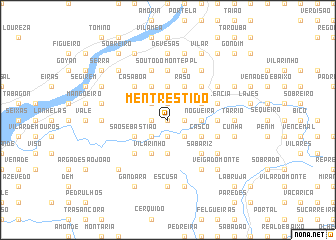 map of Mentrestido