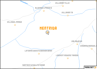 map of Méntrida