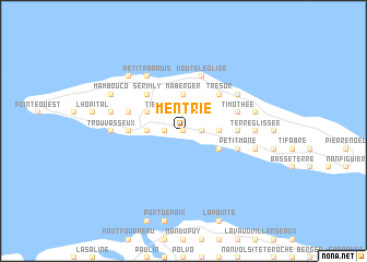 map of Mentrie