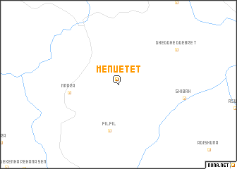 map of Menuetet