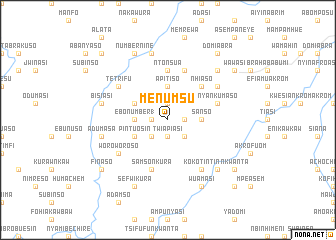 map of Menumsu