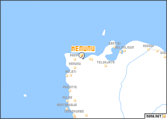 map of Menunu