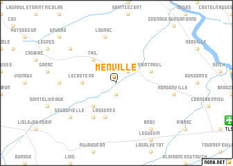 map of Menville