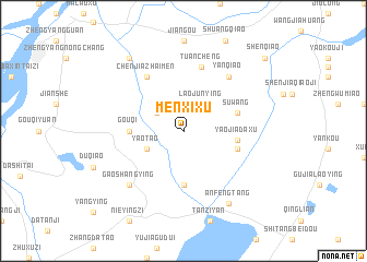 map of Menxixu