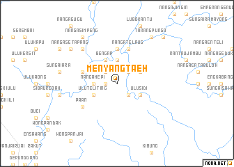 map of Menyang Taeh