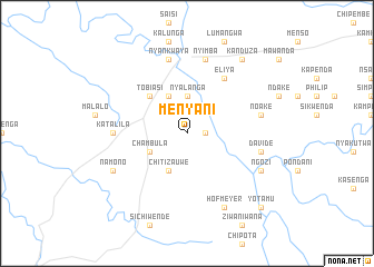 map of Menyani