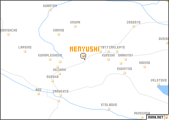 map of Menyushi
