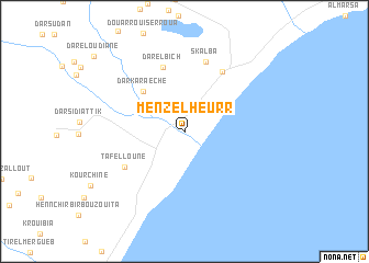 map of Menzel Heurr