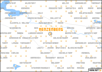 map of Menzenberg