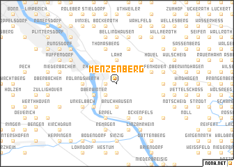 map of Menzenberg