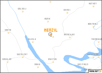 map of Menzil