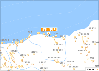 map of Meobola