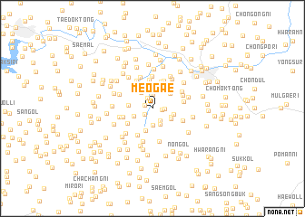 map of Meogae