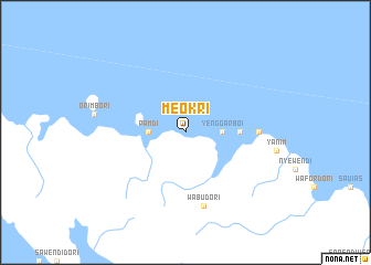 map of Meokri