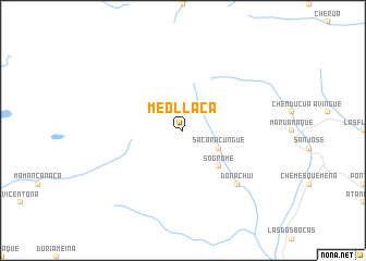 map of Meollaca