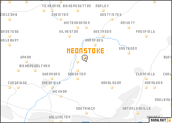 map of Meonstoke